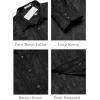 imageCOOFANDY Mens Silk Satin Dress Shirt Long Sleeve Floral Printed Shirt Paisley Button Down Shirts for Wedding Party PromBlack
