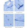imageCOOFANDY Mens Silk Satin Dress Shirt Long Sleeve Floral Printed Shirt Paisley Button Down Shirts for Wedding Party PromBlue
