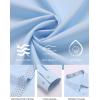 imageCOOFANDY Mens Dress Shirt Wrinkle Free Regular Fit Stretch Long Sleeve Button Down ShirtsAngel Falls