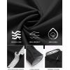 imageCOOFANDY Mens Dress Shirt Wrinkle Free Regular Fit Stretch Long Sleeve Button Down ShirtsBlack Onyx