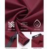 imageCOOFANDY Mens Dress Shirt Wrinkle Free Regular Fit Stretch Long Sleeve Button Down ShirtsRed Dahlia