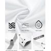 imageCOOFANDY Mens Dress Shirt Wrinkle Free Regular Fit Stretch Long Sleeve Button Down ShirtsWhite