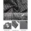imageCOOFANDY Mens Dress Shirts Wrinkle Free Long Sleeve Button Down Shirt Formal Business ShirtsBlackwindmill