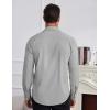 imageCOOFANDY Mens Dress Shirts Wrinkle Free Long Sleeve Button Down Shirt Formal Business ShirtsLight Grey