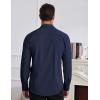 imageCOOFANDY Mens Dress Shirts Wrinkle Free Long Sleeve Button Down Shirt Formal Business ShirtsNavy Blue