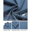 imageCOOFANDY Mens Dress Shirts Wrinkle Free Long Sleeve Button Down Shirt Formal Business ShirtsSlate Blue