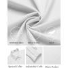 imageCOOFANDY Mens Dress Shirts Wrinkle Free Long Sleeve Button Down Shirt Formal Business ShirtsWhite