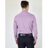 imageCOOFANDY Mens Dress Shirts Wrinkle Free Long Sleeve Button Down Shirts Formal Business ShirtLavender