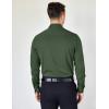 imageCOOFANDY Mens Dress Shirts Wrinkle Free Long Sleeve Button Down Shirts Formal Business ShirtOlive Green