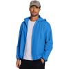 imageCOOFANDY Mens Packable Rain Jacket Lightweight Waterproof Raincoat with Hood Travel Hiking Golf WindbreakerBlue