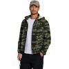 imageCOOFANDY Mens Packable Rain Jacket Lightweight Waterproof Raincoat with Hood Travel Hiking Golf WindbreakerForest Camouflage