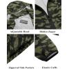 imageCOOFANDY Mens Packable Rain Jacket Lightweight Waterproof Raincoat with Hood Travel Hiking Golf WindbreakerForest Camouflage