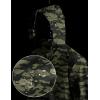 imageCOOFANDY Mens Packable Rain Jacket Lightweight Waterproof Raincoat with Hood Travel Hiking Golf WindbreakerForest Camouflage
