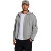 imageCOOFANDY Mens Packable Rain Jacket Lightweight Waterproof Raincoat with Hood Travel Hiking Golf WindbreakerGray
