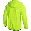 imageCOOFANDY Mens Packable Rain Jacket Lightweight Waterproof Raincoat with Hood Travel Hiking Golf WindbreakerGreen
