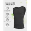imageCOOFANDY Mens Casual Tank Tops Moisture Wicking Muscle Sleeveless Shirts Soft Bamboo Viscose Tank Shirt 2 PackBlackWhite