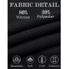 imageCOOFANDY Mens T Shirts Casual Short Sleeve Crewneck Shirts Solid Textured Knit Pullover TeesBlack