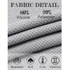 imageCOOFANDY Mens T Shirts Casual Short Sleeve Crewneck Shirts Solid Textured Knit Pullover TeesLight Grey