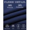 imageCOOFANDY Mens T Shirts Casual Short Sleeve Crewneck Shirts Solid Textured Knit Pullover TeesNavy Blue