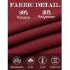 imageCOOFANDY Mens T Shirts Casual Short Sleeve Crewneck Shirts Solid Textured Knit Pullover TeesWine Red