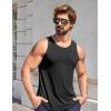 imageCOOFANDY Mens Workout Tank Tops UPF 50 Sleeveless Gym Muscle Shirts Cooling Quick Dry Bodybuilding Tanks 23 Pack for BeachBlackWhiteLight Gray