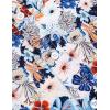 imageCOOFANDY Mens Floral Button Down Long Sleeve Hawaiian Shirt Flower Printed Tropical Beach ShirtsBlue Floral