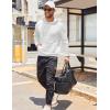imageCOOFANDY Mens Hooded Sweatshirts Long Sleeve Casual Waffle Knit Pullover Hoodies with Kanga PocketWhite