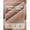 imageCOOFANDY Mens Knit TShirts Summer Waffle Shirts Vintage Shirts Short Sleeve Crew Neck Tee Shirt Casual Crochet TopKhaki