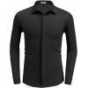 imageCOOFANDY Mens Long Sleeve Wrinkle Free Shirts Casual Button Down Shirt Stretch Dress ShirtBlack