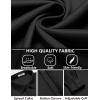 imageCOOFANDY Mens Long Sleeve Wrinkle Free Shirts Casual Button Down Shirt Stretch Dress ShirtBlack