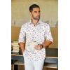 imageCOOFANDY Mens Long Sleeve Wrinkle Free Shirts Casual Button Down Shirt Stretch Dress ShirtChristmaswhite