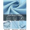 imageCOOFANDY Mens Long Sleeve Wrinkle Free Shirts Casual Button Down Shirt Stretch Dress ShirtLight Blue