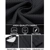 imageCOOFANDY Mens Long Sleeve Wrinkle Free Shirts Casual Button Down Shirt Stretch Dress ShirtWhite Spots Black