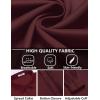imageCOOFANDY Mens Long Sleeve Wrinkle Free Shirts Casual Button Down Shirt Stretch Dress ShirtWine Red