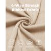 imageCOOFANDY Mens Ribbed Knit Tank Tops Casual Sleeveless Muscle Shirts Basic Undershirts TankLight Brown