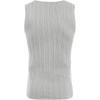 imageCOOFANDY Mens Ribbed Knit Tank Tops Casual Sleeveless Muscle Shirts Basic Undershirts TankLight Grey