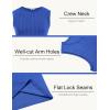 imageCOOFANDY Mens Ribbed Knit Tank Tops Casual Sleeveless Muscle Shirts Basic Undershirts TankRoyal Blue