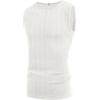 imageCOOFANDY Mens Ribbed Knit Tank Tops Casual Sleeveless Muscle Shirts Basic Undershirts TankWhite