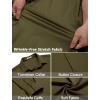 imageCOOFANDY Mens Wrinkle Free Dress Shirts Long Sleeve Untucked Shirts Casual Button Down ShirtsArmy Green