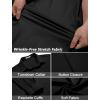 imageCOOFANDY Mens Wrinkle Free Dress Shirts Long Sleeve Untucked Shirts Casual Button Down ShirtsBlack