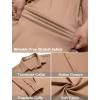 imageCOOFANDY Mens Wrinkle Free Dress Shirts Long Sleeve Untucked Shirts Casual Button Down ShirtsKhaki