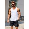 imageCOOFANDY Mens 3 Pack Workout Tank Tops Quick Dry Gym Sleeveless Muscle T Shirts Y Back Athlectic Tank Bodybuilding TopBlackArmy GreenWhite