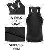 imageCOOFANDY Mens 3 Pack Workout Tank Tops Quick Dry Gym Sleeveless Muscle T Shirts Y Back Athlectic Tank Bodybuilding TopBlackBlackBlack