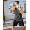 imageCOOFANDY Mens 3 Pack Workout Tank Tops Quick Dry Gym Sleeveless Muscle T Shirts Y Back Athlectic Tank Bodybuilding TopBlackDark GreyLight Grey