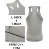 imageCOOFANDY Mens 3 Pack Workout Tank Tops Quick Dry Gym Sleeveless Muscle T Shirts Y Back Athlectic Tank Bodybuilding TopBlackWhiteLight Grey