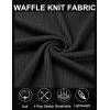 imageCOOFANDY Mens Casual Tank Tops 2 Pack Waffle Knit Sleeveless Shirt Breathable Tank Shirts Summer Muscle TeeBlack