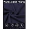 imageCOOFANDY Mens Casual Tank Tops 2 Pack Waffle Knit Sleeveless Shirt Breathable Tank Shirts Summer Muscle TeeNavy