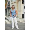imageCOOFANDY Mens Casual Tank Tops Knit V Neck Sleeveless T Shirts 2 Pack Summer Beach Lightweight Muscle TeeBlackBlue