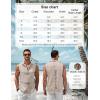 imageCOOFANDY Mens Sleeveless Button Down Beach Shirts Casual Summer Tank Tops Collared Imitation Linen Tank ShirtLight Khaki