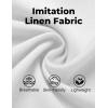 imageCOOFANDY Mens Sleeveless Button Down Beach Shirts Casual Summer Tank Tops Collared Imitation Linen Tank ShirtWhite